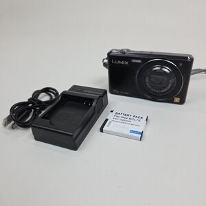 Panasonic Lumix DMC-SZ9 16.1MP Leica Digital Camera WiFi w/ Charger & Battery